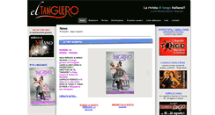 Desktop Screenshot of eltanguero.it